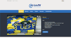 Desktop Screenshot of gutatv.sk